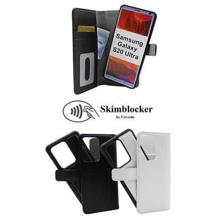 Skimblocker Magnet Wallet Samsung Galaxy S20 Ultra (g988b) Svart