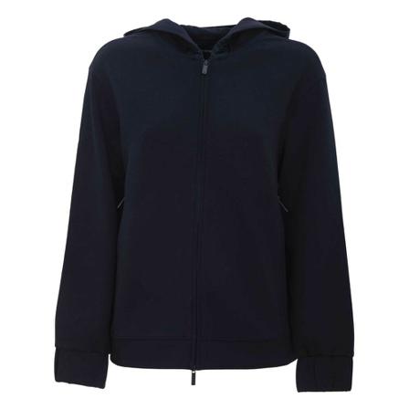Emporio Armani, Zip-throughs Blauw, Dames, Maat:M
