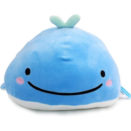 Mycket mjuk blåvalshaj kudde plysch jätte salamander gosedjur, det bästa valet för present, 10 tum