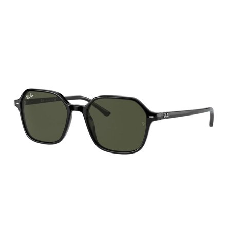 Ray-Ban John -Aurinkolasit - Black Rectangular - Ray-Ban RB2194 901/31 5118