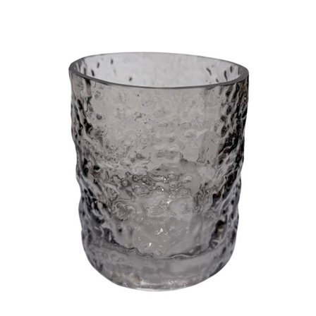 Ljushållare Taupe Glas 10 cm