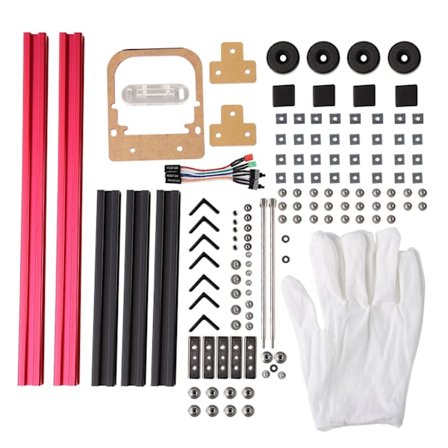 DIY Mini Open Aluminiumlegering Ramme ITX Hovedkort PC Datamaskinveske