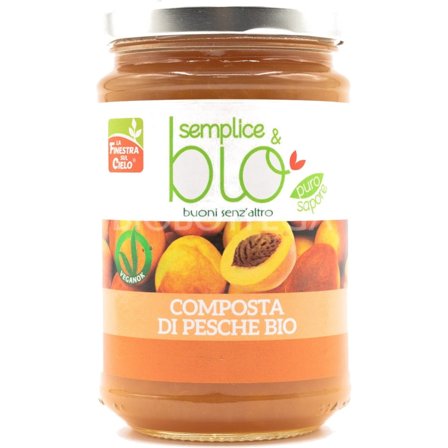 La Finestra Sul Cielo Composta Di Pesche Bio Con Polpa Di Mela