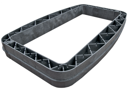 Melbye C2 Vel seksjon 61 x 131 x 15 cm, Installasjonsmaterial