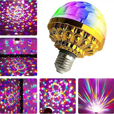 Mini Disco Light Disco Romantic Magic Crystal Ball Lamp Scen Light