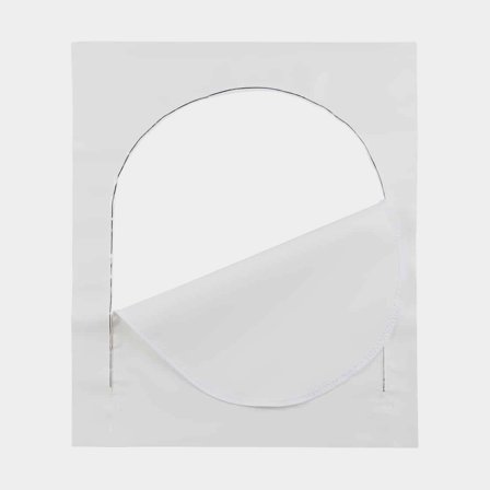 Zip dveře pro smršťovací fólii Nordisk Plastkrympning, 75 x 90 cm