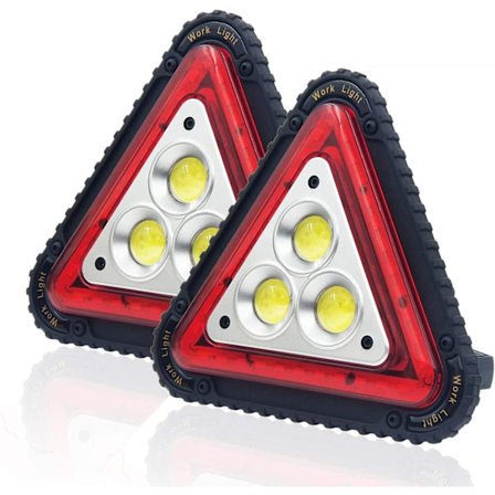 3 COB 30W 1500LM LED arbejdslys, genopladelig bærbar vandtæt