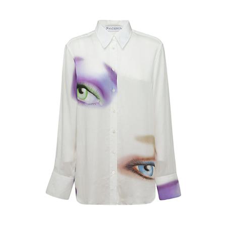 JW Anderson Shirts Hvid, Dame Skjorter
