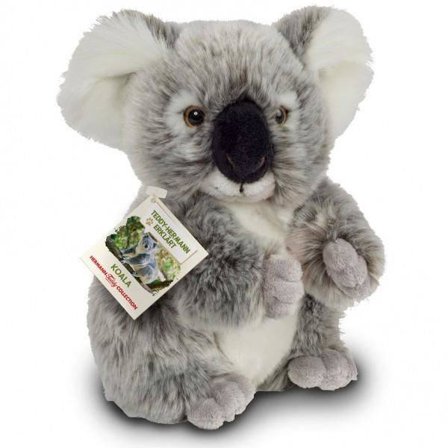 Plysdjur - Hermann Teddy - Koala - 21 cm - Svart - Blandet