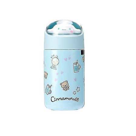 Termosflaske i rustfritt stål med tegneseriemotiv for barn - Blå