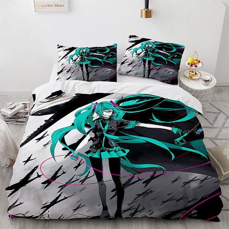 Cywl-16# Chuyin-serien 3D digitalt trykt husholdnings tredelt dynebetræk seng lagen pudebetræk sengetøj