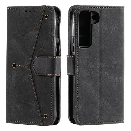 Stitching Calf Texture Case För Samsung Galaxy S22 5g