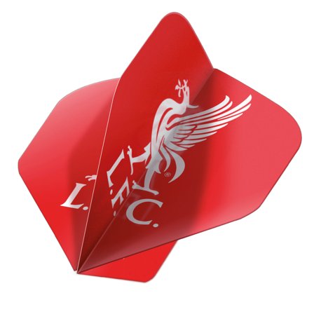 Red Dragon Darts Flights Liverpool Football Club Standard 75 Micron 3 Sets 9 Flights Red Poly Dart Flights LFC