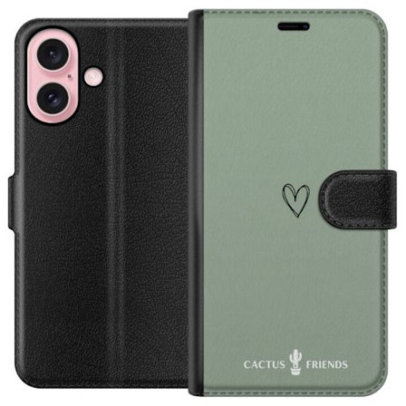 Yhteensopiva Lompakkokotelo Apple Apple iPhone 16 Cactus and Friends – SageLove