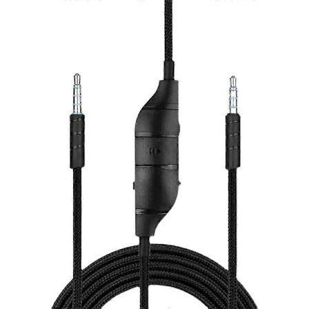 Kompatibelt kabel med lydstyrkekontrol til G633 G933 G935 G635 Gaming-headset