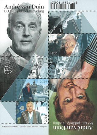 Holland - André van Duin - Postfrisk miniark
