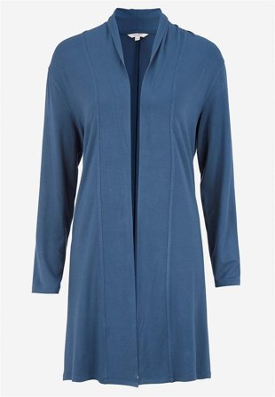 Cellbes of Sweden - Lång cardigan i trikå Sofia - mörkblå - för damer - 46/48