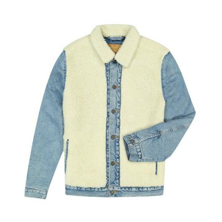 Levi's - Sommarjackor - Brun - Herr - Storlek: S, Herr, Storlek: S