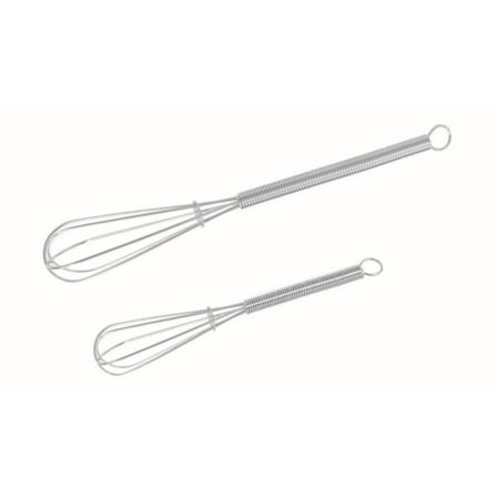 Chef Aid Mini Hand Whisk Set (2-pack) One Size Silver