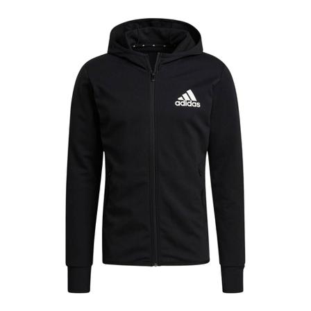 Adidas Zipped Jakke with printed logo Sort, Herre