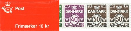 Danmark 1989 - Automathæfte 10 kr. AFA 5 - Postfrisk