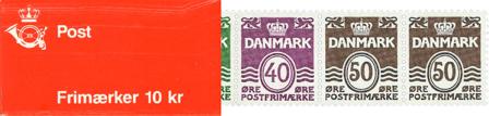 Danmark 1989 - Automathæfte 10 kr. AFA 5 - Postfrisk