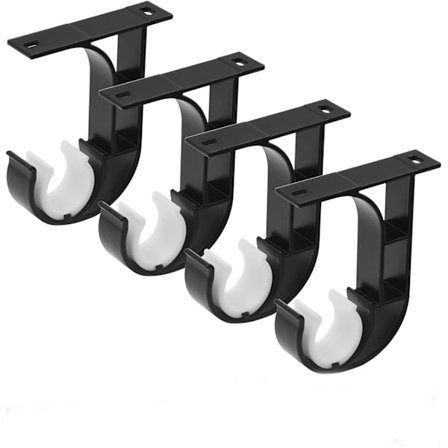 4 stk takgardinstangbrakett, kraftig gardinstangbrakett tak b