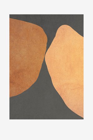 Malerifabrikken - Poster Art Simplicity 4 - Guld - Posters - Från Homeroom