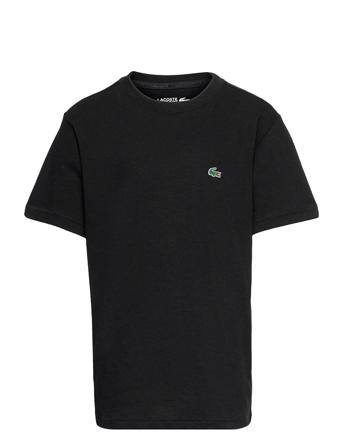 Tee-Shirt&Turtle T-shirts Short-sleeved Svart Lacoste