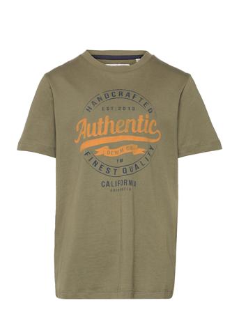 Pktgms Vincent Tee Ss - Jr Green Produkt Junior