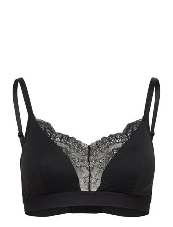 Non_Padded Prudence Post_Surgery_Bra Lingerie Bras & Tops Soft Bras Tank Top Bras Svart Dorina