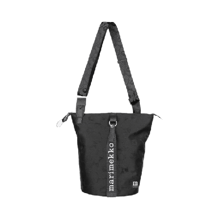 Marimekko ALL DAY BUCKET UNIKKO Handbag Väskor & plånböcker Svart ONESIZE