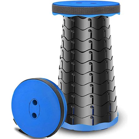 Bärbar hopfällbar campingpall Mini hopfällbar stol