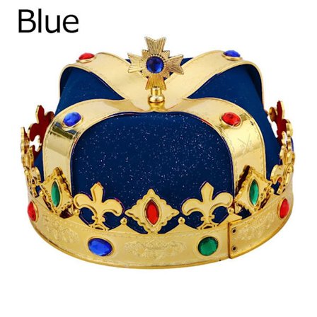 Crown Hat King Hat SININEN