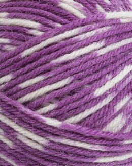 Garn Novita Muumilaakso Lila/weiß