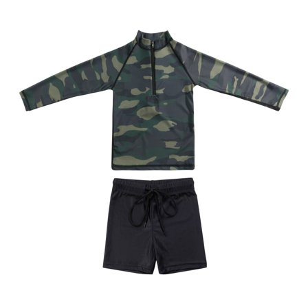 Piikaboo UV Suit 2-pieces Children swimming suits Green 4-5 YEARS