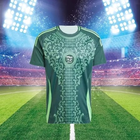 2025 Ny Ankomst Algeriet Fotbollskit Fans 3D-tryckt Herr T-shirt Oversize Herr Dam Barn Kläder Toppar Fotbollströja