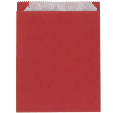 Stor Rød Pommes Frites Pose