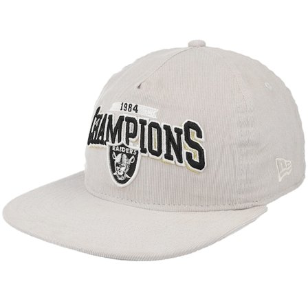 New Era - Gris snapback Gorra - Las Vegas Raiders League Champions Golfer Grey Snapback @ Hatstore