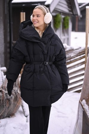 Spitsbergen Down Coat Black S