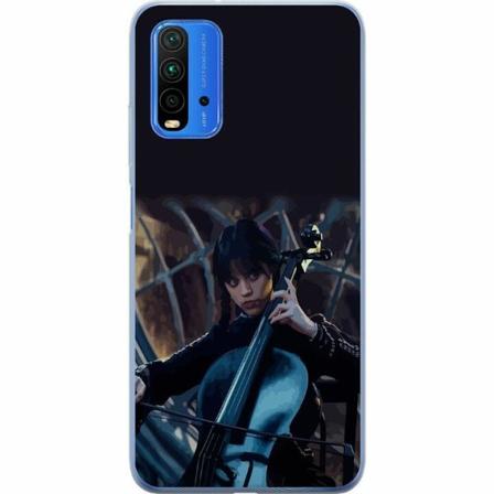 Xiaomi Redmi 9t Skal / Mobilskal - Wednesday Addams