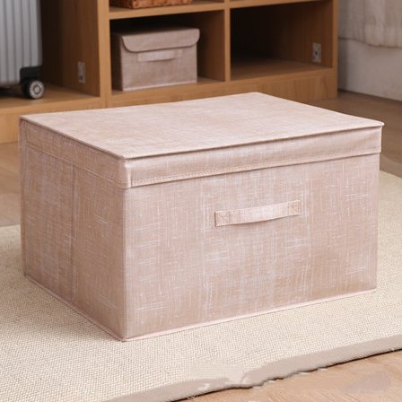 Förvaringslåda med lock, hopfällbara förvaringslådor med lock De