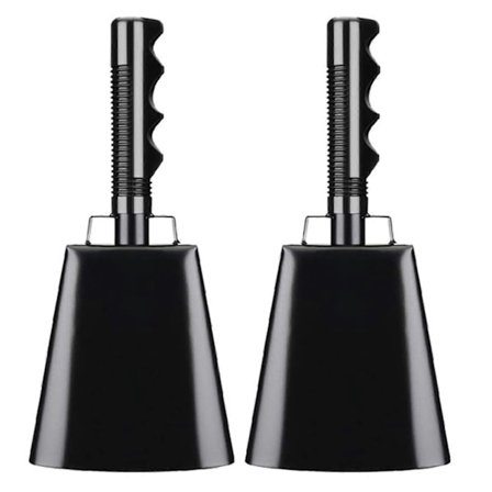 Handhållen Metall Ko-Bjällra Ko-Bjällror Med Ergonomiska Handtag För Sportevenemang Festivaler