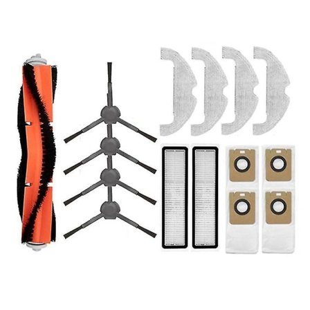 För Xiaomi Dreame Bot D10 Plus Main Sidoborste Filter Mopp Dust Bag