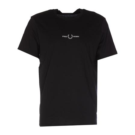 Fred Perry T-Shirts Sort, Herre