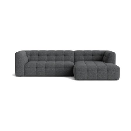 Palermo chaiselong sofa, højrevendt - Puente Grå/Blå - 300x180x73 - Sofa, chaiselong