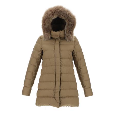 Herno Down Frakke MIINTO-9af8ac2cbc94f2688311 Brun, Dame Parka