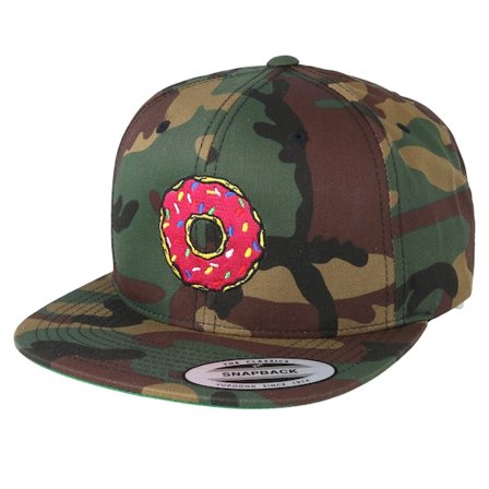 BOOM - Camo snapback Czapka Z Daszkiem - Donut Time Camo Snapback @ Hatstore