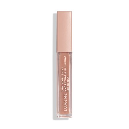 Lumene Luminous Shine Hydrating & Plumping Lip Gloss, 01 Pale Honey, 5 ml