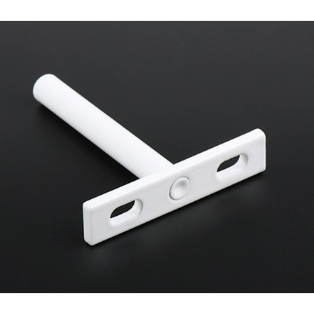 124 mm Flydende Hyldeknægte Hyldeknægt, Usynlig Flydende Hyldeknægt Konsol, Knægte Flydende Hyldeknægt Træhyldeknægt (Hvid)